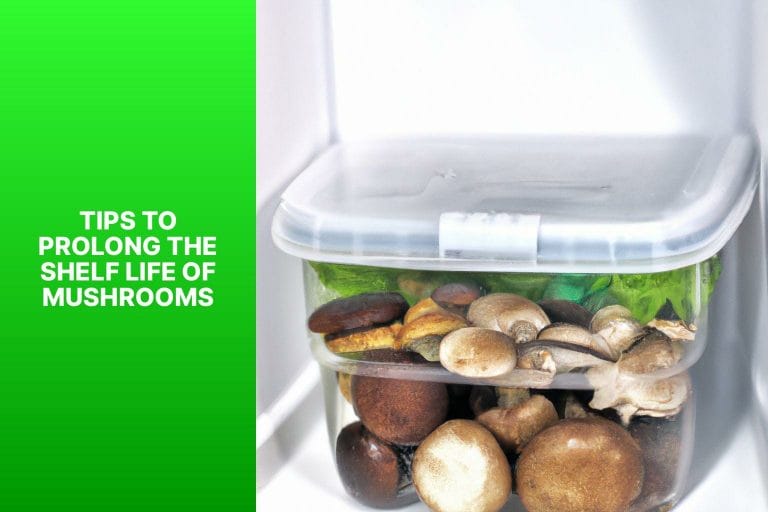 Tips to Prolong the Shelf Life of Mushrooms - how long do mushroom last in fridge? 