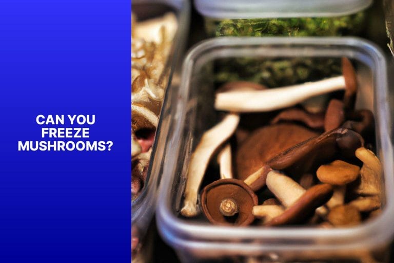 Can You Freeze Mushrooms? - how long do mushroom last in fridge? 